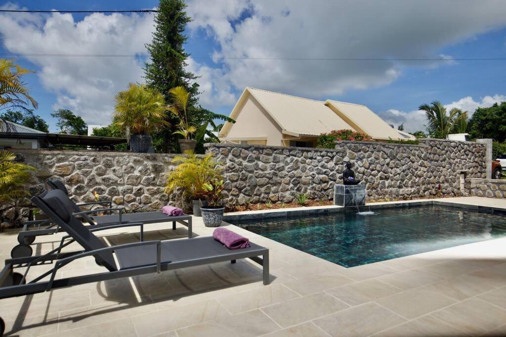 Villa Du Beau Vallon 2 Jacuzzi Privatif Et Piscine Chauffee Partagee Saint-Benoît Extérieur photo
